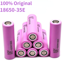 새로운 기본 18650 3500Mah 20A 방전 INR18650 35E 2-10PCS 3.7V 리튬 이온 충전 배터리, 10개
