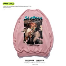 Tide 브랜드 스웨터 남성 라운드 넥 오리지널 하이 스트리트 아메리칸 레트로 바이브 하이 엔드 캐주얼 탑8017