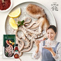 [조미령의 우아한식]손질통낙지 220g(4미)x12팩+소스1병 /총 48미 2.64kg, 단품