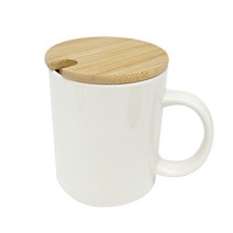 머그컵 원목 뚜껑 덮개