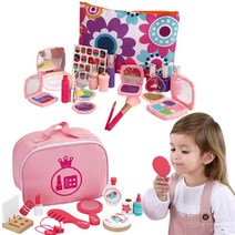 유아 아기 메이크업 네일아트 파우치 4세 5세 여아 장난감, 3. 파스텔 토끼 화장대