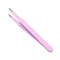 가닥 속눈썹 집게 트위져 휴대용 트위저 핀셋 미용 전문가 용 찝게, 원컬러(bu_028)