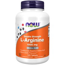 나우푸드 L 아르기닌 Double Strength 1000mg 120정