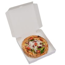 더담다 무지화이트 12inch 피자박스 50매(310x310x45mm), 50개