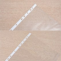 A4 클리어파일 내지 100매 클리어속지 비닐파일속지 파일속지, 반투명