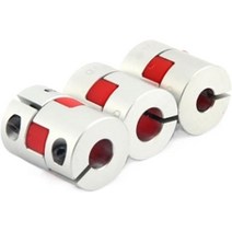 알루미늄 리지드 샤프트 커플링 1 pc D20L25 매화 플렉시블 꽃 모터 커넥터, 08 3mmX3mm