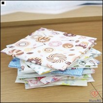 주방정리 부드러운 후지산그림 트리모양 부엌행주 주방청소행주, 클로버 (TYF-835)