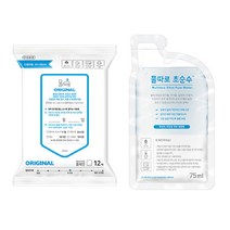 물따로 물티슈 오리지날 휴대용 (12매/12set), 선택완료, 단품없음