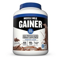 Muscle Milk Gainer 머슬밀크 게이너 32g 하이 프로틴 파우더 초콜릿 5lb(2268g), 1개