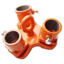 체인블록 거치대 삼발이헤드 지지대 1톤 2톤, 지지 튜브가 없는 2T 삼각대 상단 캡