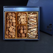 [버섯2호 선물세트] 흑화고150g+백화고70g+동고50g+표고채150g, 흑+백+동+표