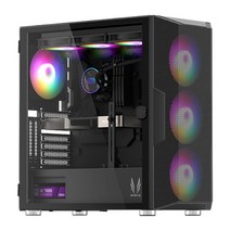 PC온스튜디오 게이밍 컴퓨터 12세대 고사양 하이엔드 수냉 조립PC 롤 피파 오버워치2 발로란트 서든 로스트아크 배그 게임용 본체, 02. SSD 500GB 변경, 게이밍 - H03
