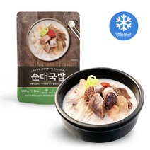 쏘리맘 순대국밥 600g 간편식 즉석국 순대국 국밥, 1개