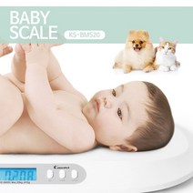 IW 유아용 체중계 KSBM520 화이트, 단품, 단품