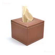 가재울산업 인조가죽 테이블 냅킨 통 함 12.5cm 7호 브라운 업소용 식당 케이스 꽂이 용기 네프킨통 5697-5609756ea, gajae6526 본상품선택