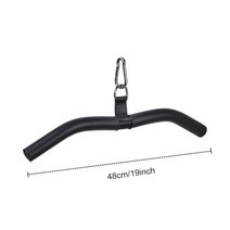 케이블 기계 어 테치먼트 Tricep Rope D-Handle Cable Pully 체육관 용 피트니스 장비 무게 리프팅 운동 액세서리, 01 as picture shows