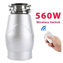 가정용음식물처리기 미생물음식물처리기 음식물 쓰레기 처리 560W 분쇄기 폐기물 처리기 스테인레스 스틸 그라인더 가전 주방 독일 기술, Wireless+미국