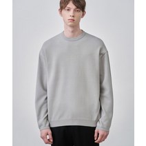 DRAW FIT드로우핏 드로우 핏울 소프 PBT 라운드 니트 L.GREY WOOL SOF ROUND KNIT 424431