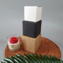 [방산소년단] 정육면체 종이상자 50개, 화이트, 6 x 6 x 6