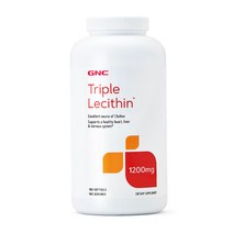 GNC 트리플 레시틴 Triple Lecithin 1200mg 180정, 1개