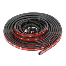 Car Soundproof Sealing Strip Auto Door Rubber Seal Anti-collision Anti-scratch Sound Insulation Weat, 한개옵션0