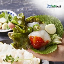 씨푸드월드 서천 자연산 광어회1kg(실중량300g내외), 단품
