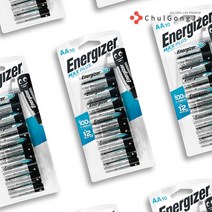 에너자이저 맥스 플러스 알카라인 건전지 AA 10알 카드형 일회용 배터리, 2세트
