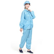 여름 가을 방진복 무진복 제전복 정전기 방지 방전복 남녀 방호복 래커복 블루 화이트 페인트 작업복, 핑크 점프슈트[포켓 추가]