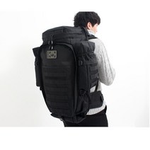 전면개방방식 대용량 백패킹용 배낭 전술백팩 군가방