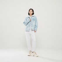 랩 LAP AM1DZ261라글란 소매 루즈핏 데님 자켓 (P001984707)