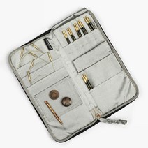 바늘 세트 나무 대바늘 코바늘 뉴랜턴 문 ikatt 니트 바늘 케이스 4 가지 타입, 02 Interchangeable Case