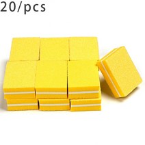 손톱깎기 네일케어세트 5/10/20/50pcs 전문 네일 파일 매니큐어 샌딩 연마 손톱 연삭 장비 도구, 09 HAS-20PCS, 1세트
