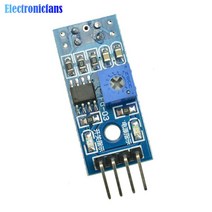 TCRT5000 적외선 반사 센서 IR 광전 스위치 배리어 라인 트랙 모듈 Arduino 아두이노다이오드 3 극관 보드 3.3v 10개
