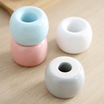 세라믹 스탠드 멀티 칫솔 홀더 볼펜 꽂이 DD-11235, 화이트