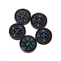 5pcs 18mm 휴대용 미니 나침반 캠핑 여행 하이커 서바이벌 나침반, 육군 녹색