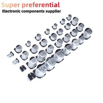 20pcs SMD 전해 콘덴서 알루미늄 6.3V 10V 16V 25V 35V 50V 1 마이크로포맷 uF 2.2 4.7 220 330 680, 27 50V 10UF