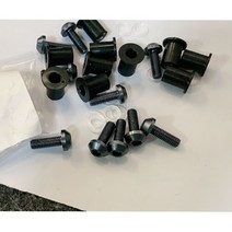 10PCS 5mm 앞 유리 볼트 나사 혼다 CBR 125R 954 RR F4i, 02 GRAY