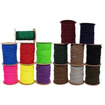 Paracord Planet Shock Cord - 해양 등급 번지 100% 스트레치 습기 자외선 내후성 DIY 프로젝트 타이 다운 레크리에이션 실내 및 실외 (탠 0.3cm x, 1/8 x 100 FT, Purple
