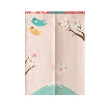 DFMEI.문발.Curtain --플라워 문발 패브릭 주방식당 침실 풍수 커튼 면마 반 커튼 칸막이 커튼