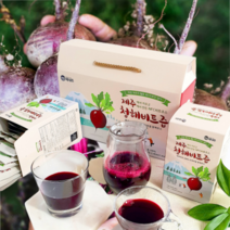 제주산 레드 비트즙 제주 비트 액기스 30포, 80ml, 1개