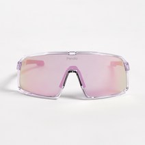 펜디오 사틴 자전거 고글 스포츠 선글라스 변색 미러 렌즈 3종구성, 라벤더