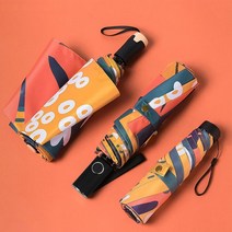아트웍 3단우산 자동 미니 우산 양산겸용 양우산 튼튼한 접이식 암막 양산 자외선차단 우양산