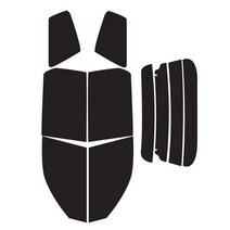 두일테크 모하비 측후면 세트 열차단 썬팅필름 썬팅지, 30%, 모하비(07-16), 기아