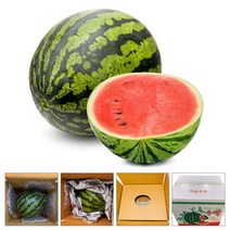 국내산 과일 고당고수박 과즙가득 꿀수박 4kg