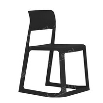 비트라 팁톤체어 흔들의자 안락 vitra tipton 4개 세트, 플레임 블랙(4개 세트)