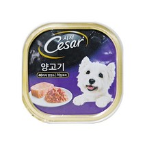 시저 반려견 주식캔, 양, 100g, 2개
