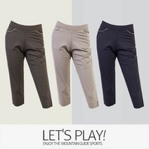 [마운틴가이드]여름 등산복/스판바지/국내산 여성 베이직 7부바지 PGW-PB92-901