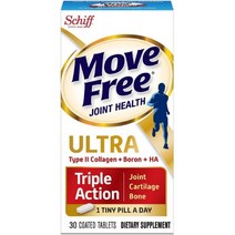 무브프리 조인트 헬스 울트라 트리플 액션 코티드 타블렛, 30개입, 2개, 30정
