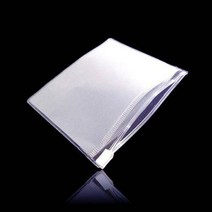 주방잡화 두꺼운 반투명 PVC 지퍼백 파우치 27cmX18cm 150매, 1