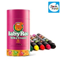 리틀호안미로 베이비루실크크레용12색, 1